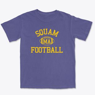 Squam Massachusetts Football Premium Heavyweight T-shirt