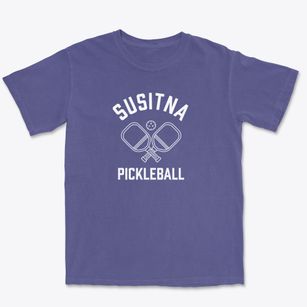 Susitna Alaska Pickleball Premium Heavyweight T-shirt