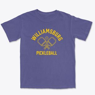 Williamsburg Maine Pickleball Premium Heavyweight T-shirt