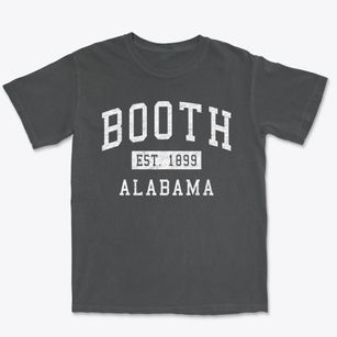 Booth Alabama Classic Established Premium Heavyweight T-shirt