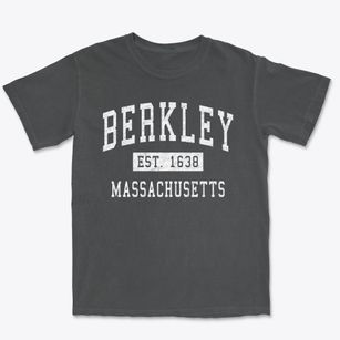 Berkley Massachusetts Classic Established Premium Heavyweight T-shirt