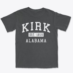 Kirk Alabama Classic Established Premium Heavyweight T-shirt