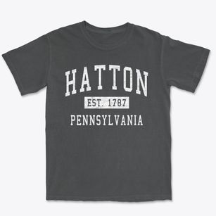 Hatton Pennsylvania Classic Established Premium Heavyweight T-shirt