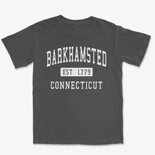 Barkhamsted Connecticut Classic Established Premium Heavyweight T-shirt
