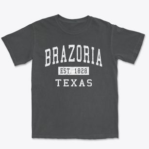 Brazoria Texas Classic Established Premium Heavyweight T-shirt