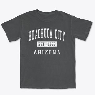 Huachuca City Arizona Classic Established Premium Heavyweight T-shirt