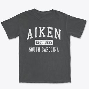 Aiken South Carolina Classic Established Premium Heavyweight T-shirt