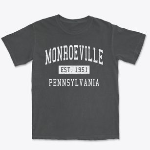 Monroeville Pennsylvania Classic Established Premium Heavyweight T-shirt