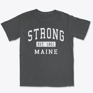 Strong Maine Classic Established Premium Heavyweight T-shirt