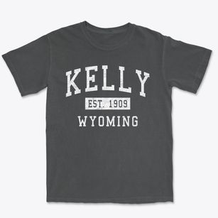 Kelly Wyoming Classic Established Premium Heavyweight T-shirt