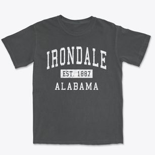 Irondale Alabama Classic Established Premium Heavyweight T-shirt