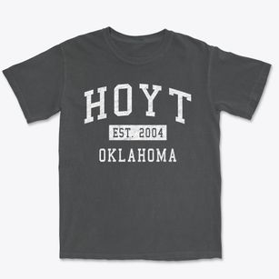 Hoyt Oklahoma Classic Established Premium Heavyweight T-shirt