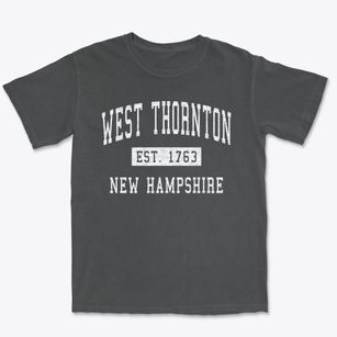 West Thornton New Hampshire Classic Established Premium Heavyweight T-shirt