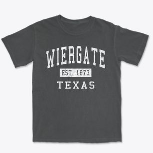 Wiergate Texas Classic Established Premium Heavyweight T-shirt