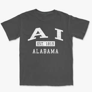 Ai Alabama Classic Established Premium Heavyweight T-shirt