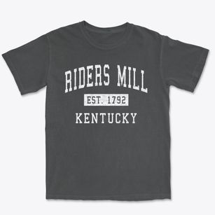 Riders Mill Kentucky Classic Established Premium Heavyweight T-shirt