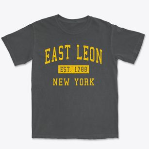 East Leon New York Classic Established Premium Heavyweight T-shirt