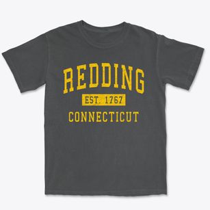 Redding Connecticut Classic Established Premium Heavyweight T-shirt