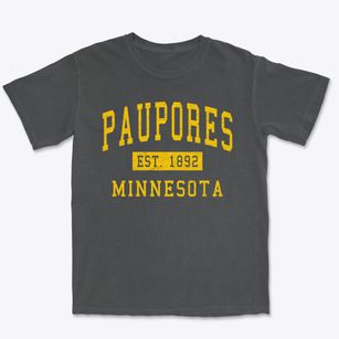 Paupores Minnesota Classic Established Premium Heavyweight T-shirt