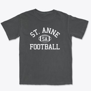 Saint Anne School Classic Football Premium Heavyweight T-shirt