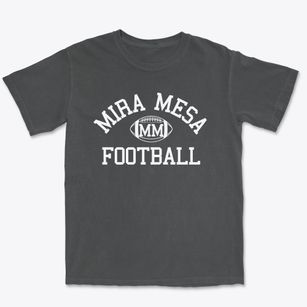 Mira Mesa High School Classic Football Premium Heavyweight T-shirt