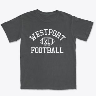 Westport High School Classic Football Premium Heavyweight T-shirt