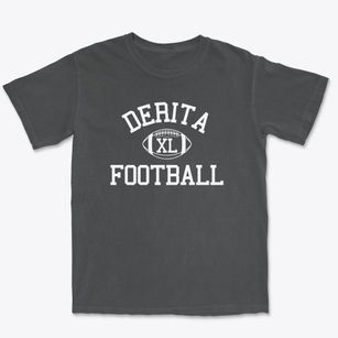 Derita Christian Classic Football Premium Heavyweight T-shirt