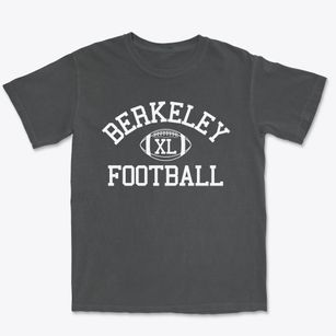Berkeley Montessori School Classic Football Premium Heavyweight T-shirt
