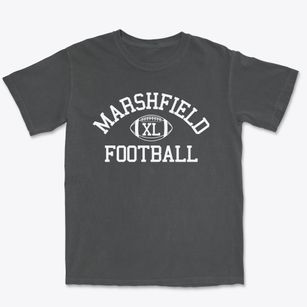 Marshfield High School Classic Football Premium Heavyweight T-shirt