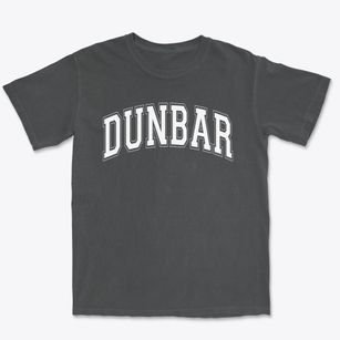 Dunbar Middle School Varsity Arch Premium Heavyweight T-shirt