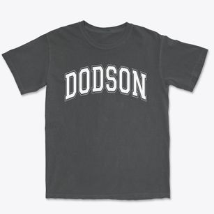 Dodson Elementary School Varsity Arch Premium Heavyweight T-shirt