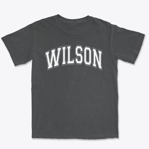 Wilson Primary School Varsity Arch Premium Heavyweight T-shirt