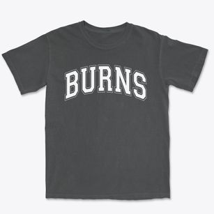 Burns Elementary School Varsity Arch Premium Heavyweight T-shirt