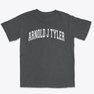 Arnold J Tyler Elementary School Varsity Arch Premium Heavyweight T-shirt