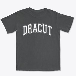 Dracut Elementary School Varsity Arch Premium Heavyweight T-shirt