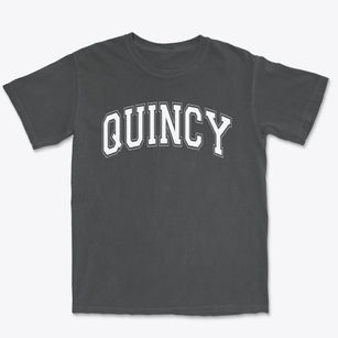 Quincy High School Varsity Arch Premium Heavyweight T-shirt