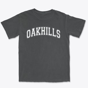 Oakhills Elementary School Varsity Arch Premium Heavyweight T-shirt