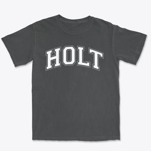 Holt Elementary School Varsity Arch Premium Heavyweight T-shirt