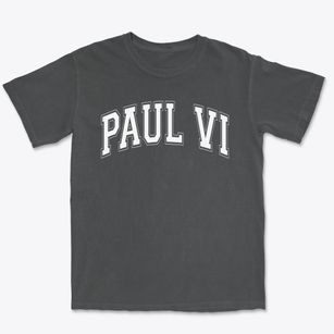 Paul Vi High School Varsity Arch Premium Heavyweight T-shirt