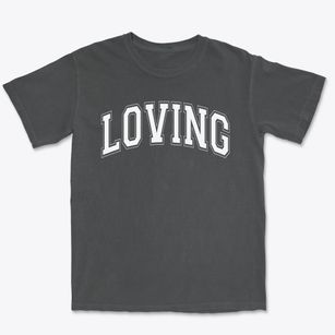 Loving Middle School Varsity Arch Premium Heavyweight T-shirt
