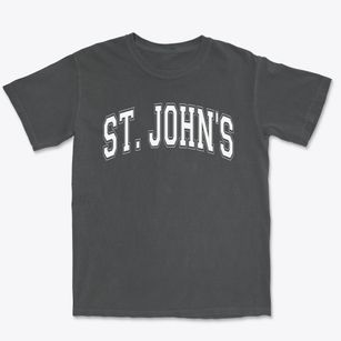 Saint John's Lutheran School Varsity Arch Premium Heavyweight T-shirt