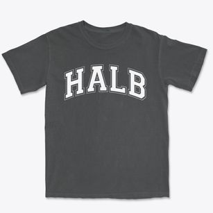 Hebrew Academy Of Long Beach Varsity Arch Premium Heavyweight T-shirt