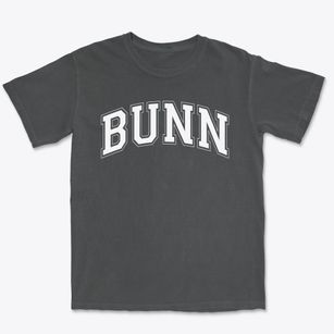 Bunn Elementary School Varsity Arch Premium Heavyweight T-shirt