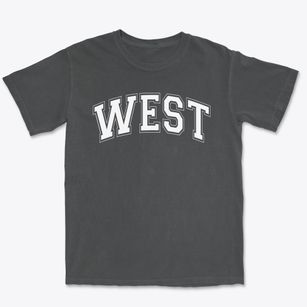 West Elementary School Varsity Arch Premium Heavyweight T-shirt