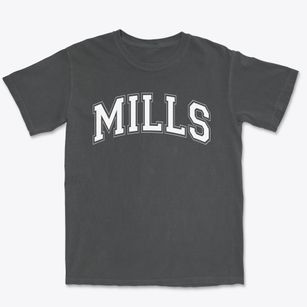 Mills Middle School Varsity Arch Premium Heavyweight T-shirt