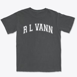 R L Vann Elementary School Varsity Arch Premium Heavyweight T-shirt