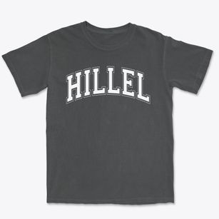 Hillel Academy Of Pittsburgh Varsity Arch Premium Heavyweight T-shirt