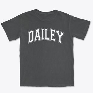 Dailey Elementary School Varsity Arch Premium Heavyweight T-shirt