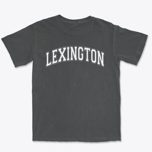 Lexington High School Varsity Arch Premium Heavyweight T-shirt