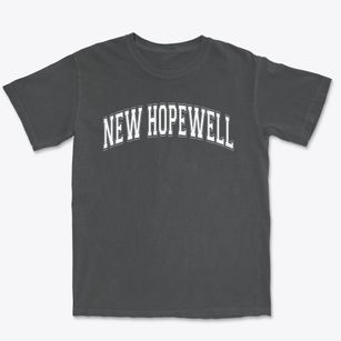 New Hopewell Elementary School Varsity Arch Premium Heavyweight T-shirt